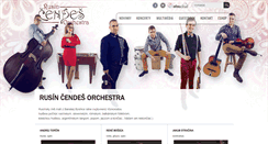 Desktop Screenshot of cendesorchestra.com