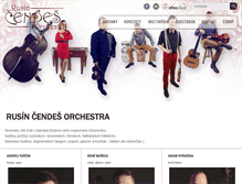 Tablet Screenshot of cendesorchestra.com